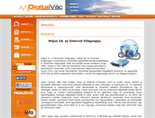 Tablet Screenshot of digitalvac.hu